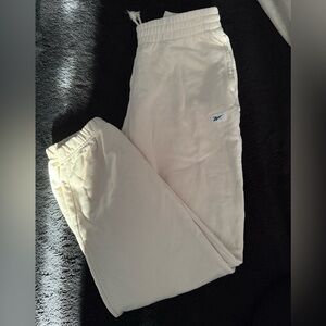 Reebok Beige Joggers - size medium